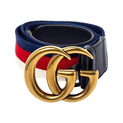 navy blue gucci belt on sale|gucci horsebit gg buckle belt.